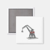 Kran Magneet (Voorkant / Achterkant)