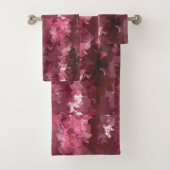 Kranberry Silk Bad Handdoek (Insitu)