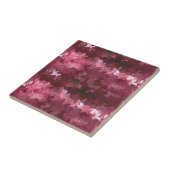 Kranberry Silk Tegeltje (Zijkant)