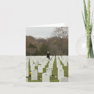 Kranen bij Nationale Begraafplaats Arlington Kaart