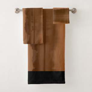 Kranen bij zonsopgang bad handdoek