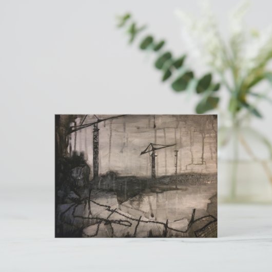 Kranen Briefkaart (Staand voorkant)