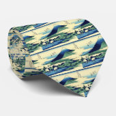 Kranen door het Stropdas Hokusai (Opgerold)