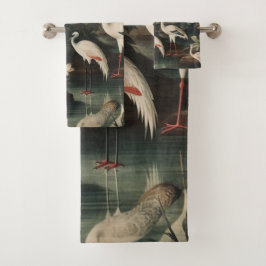 kranen en paleizen in de tropen bad handdoek