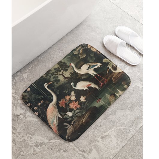 kranen en paleizen in de tropen badmat