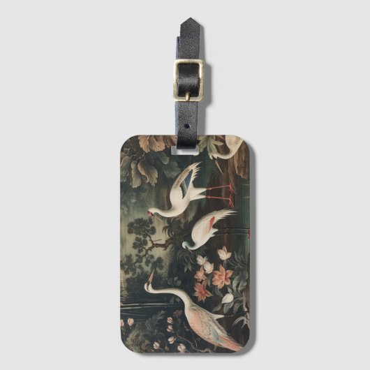  kranen en paleizen in de tropen bagagelabel (Voorkant (verticaal))