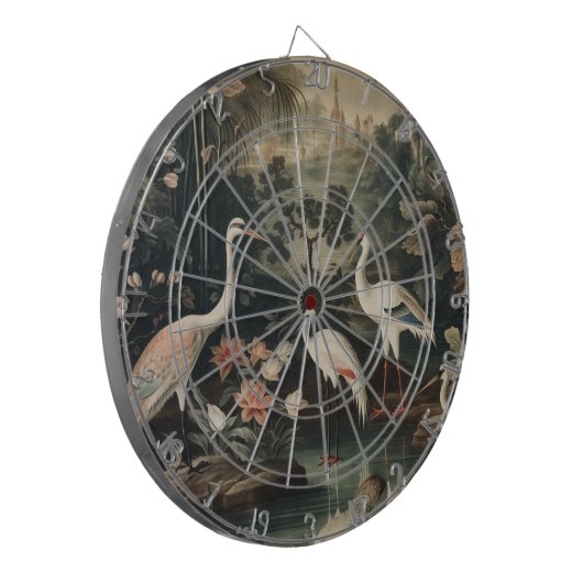  kranen en paleizen in de tropen dartbord (Voorkant Links)