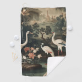  kranen en paleizen in de tropen golfhanddoek (Insitu)