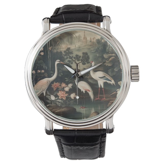  kranen en paleizen in de tropen horloge (Voorkant)