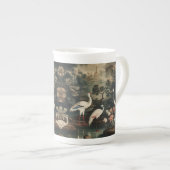  kranen en paleizen in de tropen porselein kop (Voorkant rechts)