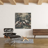 kranen en paleizen in de tropen poster