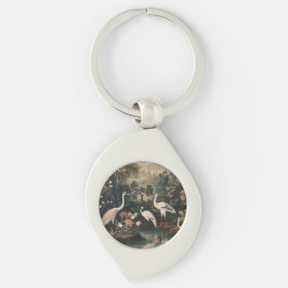 kranen en paleizen in de tropen sleutelhanger