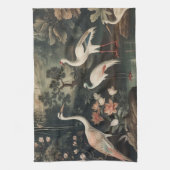  kranen en paleizen in de tropen theedoek (Verticaal)