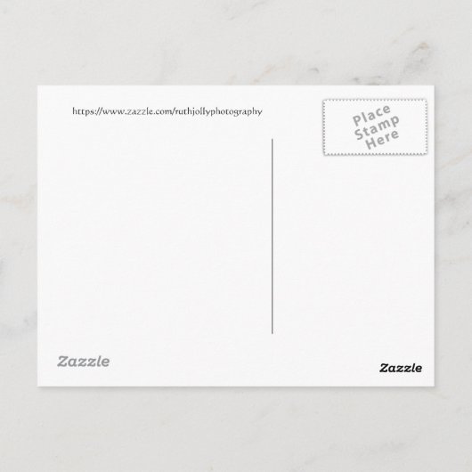 Kranen en vrede op aarde met grens briefkaart (Achterkant)