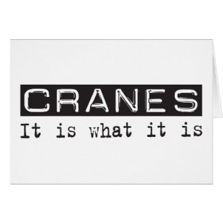 Kranen het is