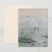 Kranen in de Chinese rivier (Voorkant / Achterkant)