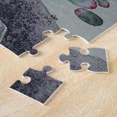 Kranen in de Chinese rivier Legpuzzel (Zijkant)