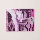 Kranen in de Koreaanse tuin Legpuzzel (Horizontaal)