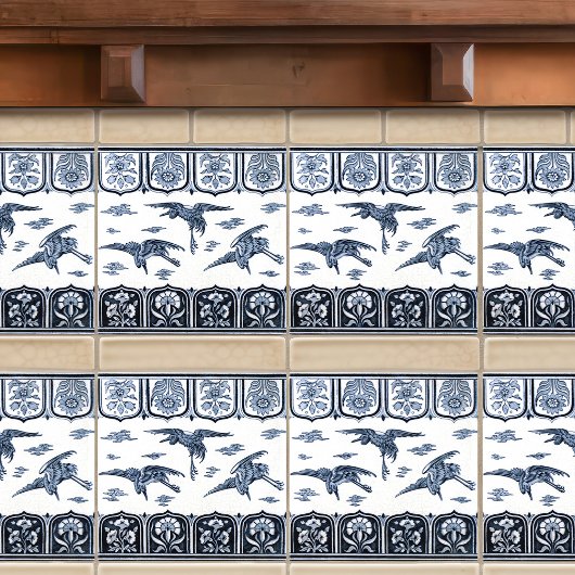 Kranen in vlucht door Christopher Dresser Victoria Tegeltje