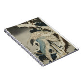 Kranen op besneeuwde dennen -  Japans Notitieboek (Rechterzijde)