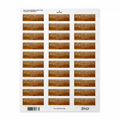 Kranen over gouden velden etiket (Full Sheet)