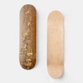 Kranen over gouden velden persoonlijk skateboard (Voorkant)