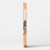 Kranen, sakura, kleurrijk, bloemig, cantaloupe. Case-Mate iPhone case (Achterkant / Links)