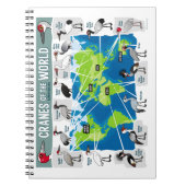 Kranen van de wereld notitieboek (Voorkant)