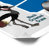 Kranen van de wereld perfect poster (Hoek)