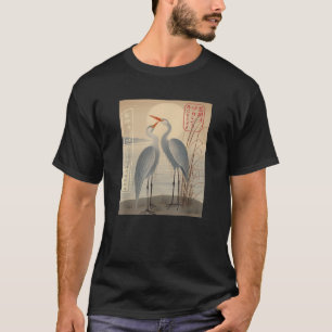 Kranen van traditie Ukiyo e Japans T Shirt