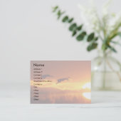 kranen visitekaartje (Staand voorkant)