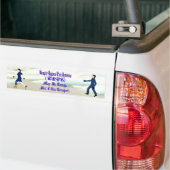 Kranen zijn misschien hard, maar ik ben harder Bum Bumpersticker (Op Truck)