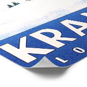 Kranjska Gora, Slovenië, Joegoslavië,  Poster (Hoek)