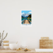 Kranjska Gora Slovenië Reisprint Poster (Keuken)