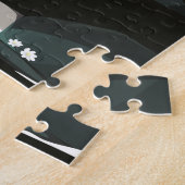 Kranjska Gora Slovenië ski-poster Legpuzzel (Zijkant)