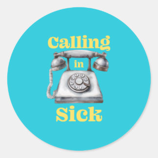 Krank Berichten Sticker