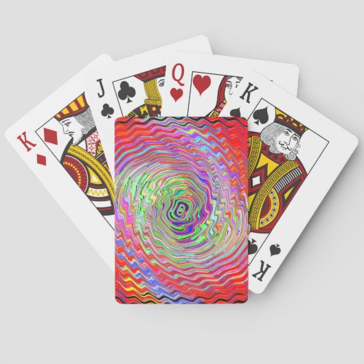 Kranke black light nacht.... pokerkaarten (Achterkant)
