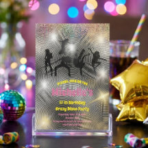 Kranke disco psychedelische verjaardag