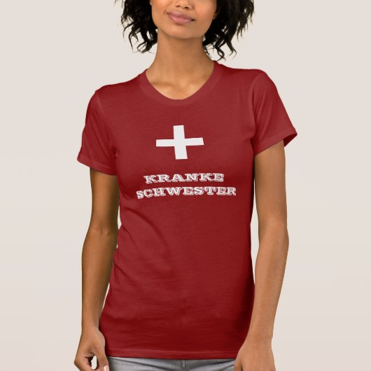 Kranke Schwester T-shirt (Voorkant)