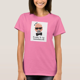 Krankel de dames op t-shirt