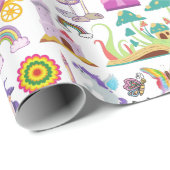 Krankelend Storybook Wrapping Paper Boutique Gift Cadeaupapier (Rol Hoek)