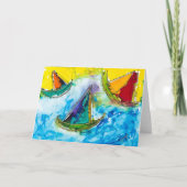 Krankelende blanco kaart (Voorkant)