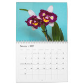 Krankelijke en exotische orchideeën kalender (Feb 2027)