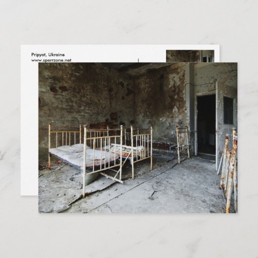 Krankenzimmer Briefkaart (Voorkant / Achterkant)