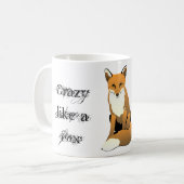 Krankjes als een fox-/zuurstofhoudende Mok (Voorkant links)