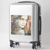 Krankjes en etiketten sticker (Koffer)