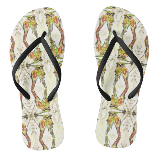 Krankjes. Teenslippers (Voetbed)