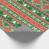 Krankpapier voor kerstaven cadeaupapier (Hoek)