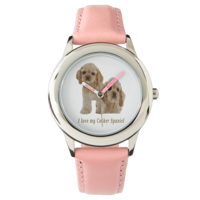 krankspanieten horloge (Voorkant)