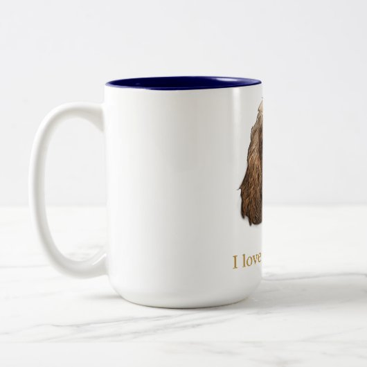 krankspanieten tweekleurige koffiemok (Links)